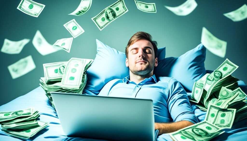 earn income while sleeping